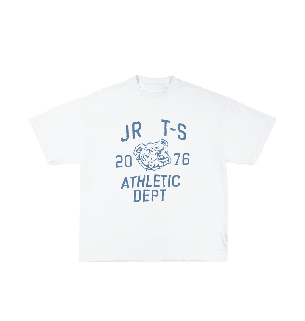 T-shirt JR S-T Bulldog Branca